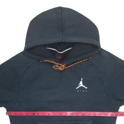 Nike Jordan Men's Blue Pullover Hoodie Size S Graphic Sports Fleece