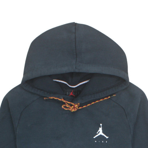 Nike Jordan Men's Blue Pullover Hoodie Size S Graphic Sports Fleece