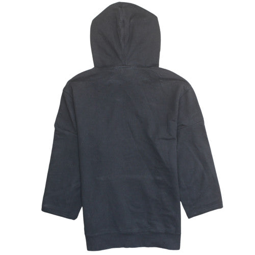 Timberland Mens Black Pullover Hoodie L Regular Fit Logo Sweatshirt