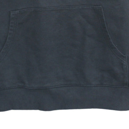 Timberland Mens Black Pullover Hoodie L Regular Fit Logo Sweatshirt