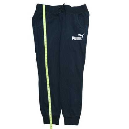 Puma Women's Black Jogger Trousers Size 18 Fleece Sport Style