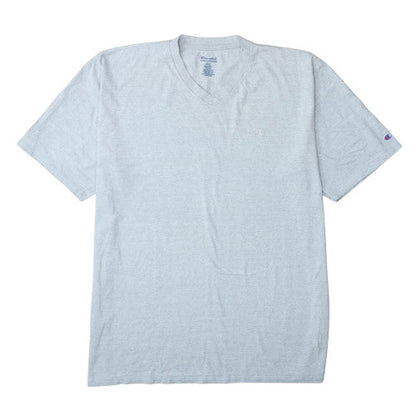 Champion Men's Grey 3XLT V-Neck Cotton Blend Athletic T-Shirt