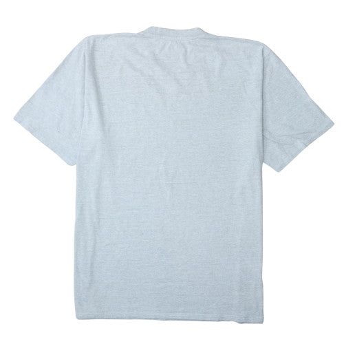 Champion Men's Grey 3XLT V-Neck Cotton Blend Athletic T-Shirt