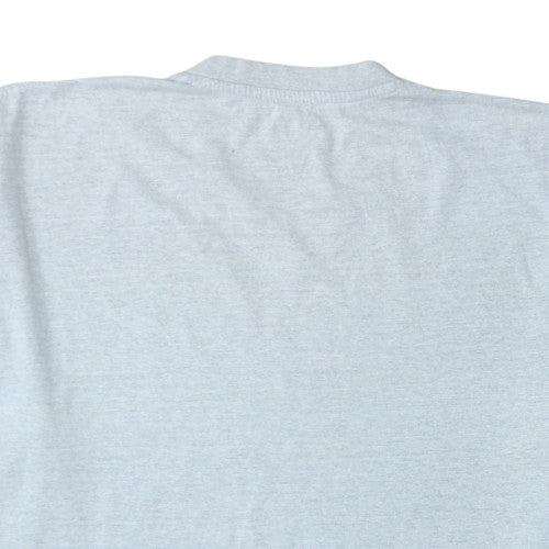 Champion Men's Grey 3XLT V-Neck Cotton Blend Athletic T-Shirt