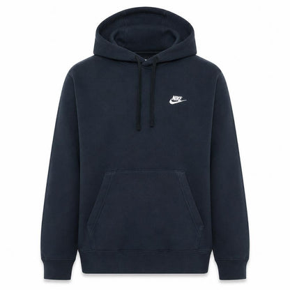 Nike Men's Black Pullover Hoodie Medium Fleece Regular Fit