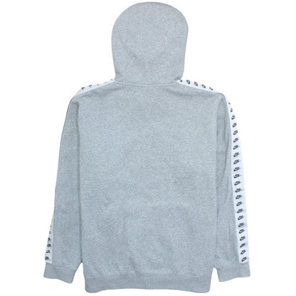 Nike Men's Grey Pullover Hoodie L Graphic Sports Fleece
