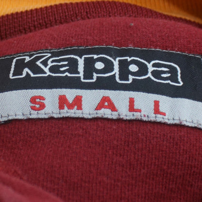 Kappa Men’s Red AS Roma Full Zip Fleece Sweatshirt Size S