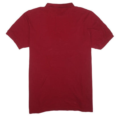 Chaps Men’s Red 3XLT Regular Fit Cotton Polo Shirt