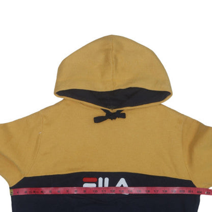 Fila Men’s Multicoloured Pullover Hoodie M Logo Sportswear