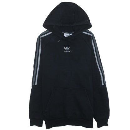 Adidas Men's Black Pullover Hoodie M Regular Fit Sports Style