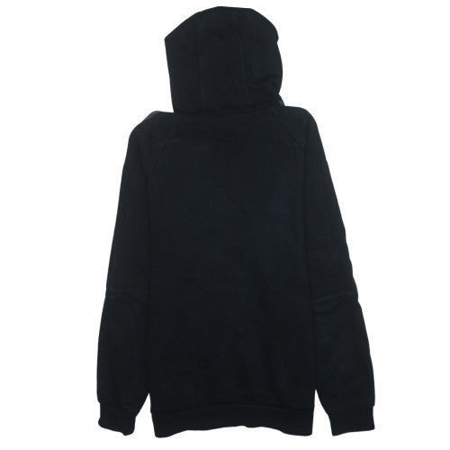 Adidas Men's Black Pullover Hoodie M Regular Fit Sports Style