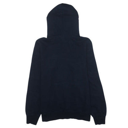 Champion Men's Black XL Pullover Hoodie with Logo Detail