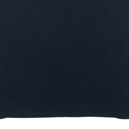 Nike Men's Blue Dri-FIT Mock Neck Short Sleeve T-Shirt Size L