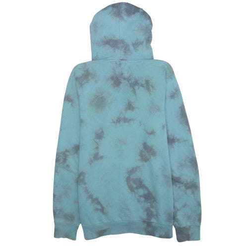 Kappa Men's Blue Tie Dye Pullover Hoodie Size M