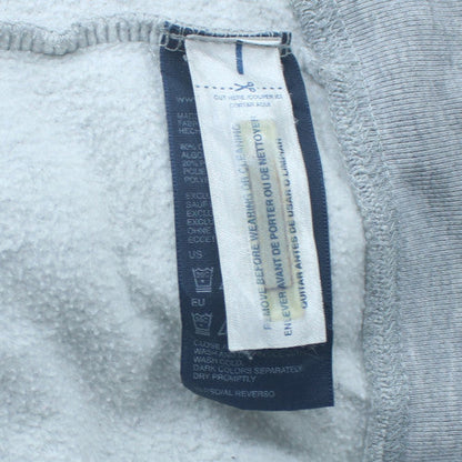 Tommy Hilfiger Women's Grey Full Zip Hoodie Size S Relaxed Fit