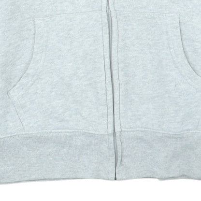 Tommy Hilfiger Women's Grey Full Zip Hoodie Size S Relaxed Fit