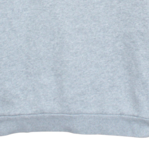 Adidas Mens Grey Crew Neck Pullover Fleece Sweatshirt M