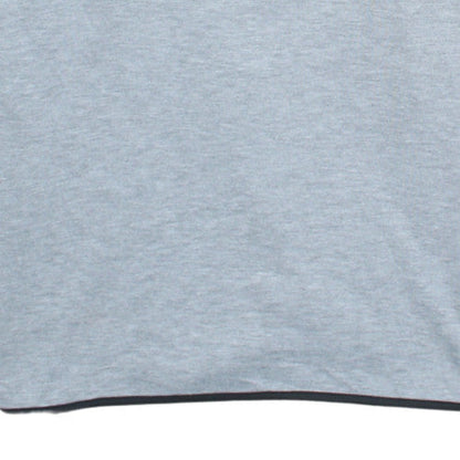 Ellesse Men’s Grey L 1/4 Zip Pullover Hoodie Fleece Sweatshirt