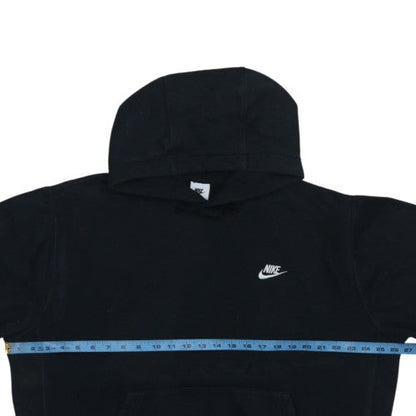 Nike Mens Black Pullover Hoodie L Cotton Blend Sweatshirt