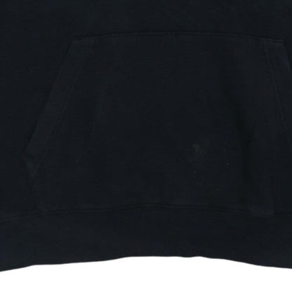 Nike Mens Black Pullover Hoodie L Cotton Blend Sweatshirt