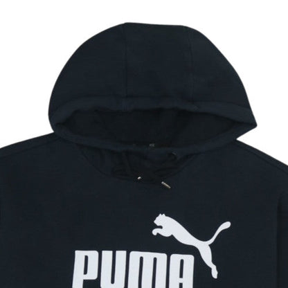 Puma Men's Black XL Pullover Hoodie Fleece Graphic Sportswear