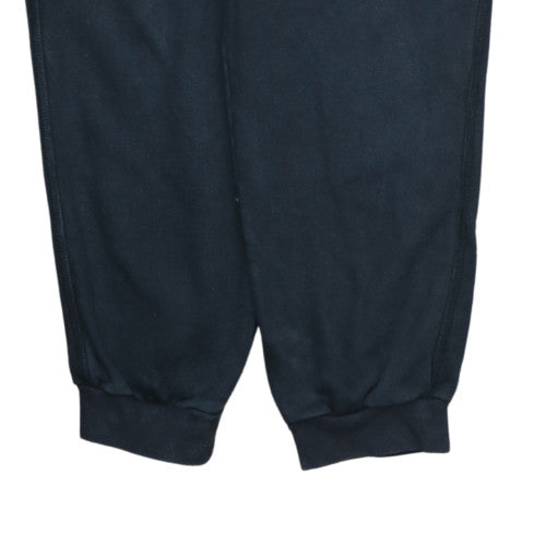 Nike Men’s Black Fleece Sweatpants L Regular Fit Drawstring Cuffed