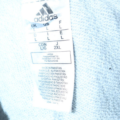 Adidas Mens Grey Jogger Sweatpants L Regular Fit Sports Trousers