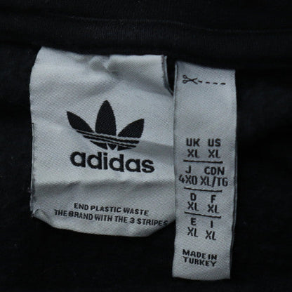 Adidas Men's Black XL Pullover Hoodie with Camouflage Logo