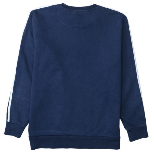 Adidas Men's Blue XL Crew Neck Pullover Sweatshirt