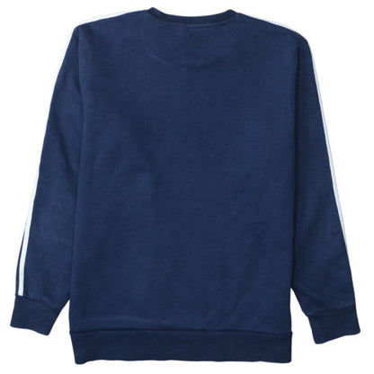 Adidas Men's Blue XL Crew Neck Pullover Sweatshirt