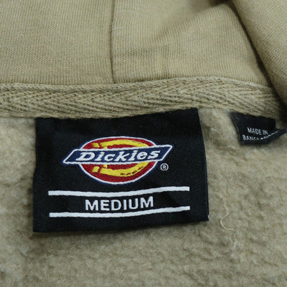 Dickies Mens Green Pullover Hoodie Medium Fleece Lined Casual Sweatshirt