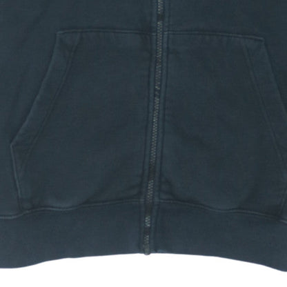 Nike Men's Black Full Zip Hoodie Size S Regular Fit Fleece Sweatshirt