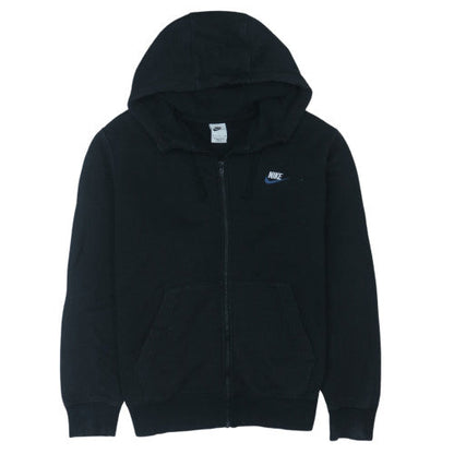 Nike Men's Black Full Zip Hoodie Size M Fleece Sportswear