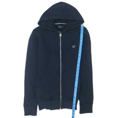 Fred Perry Men's Black Full Zip Hoodie Small
