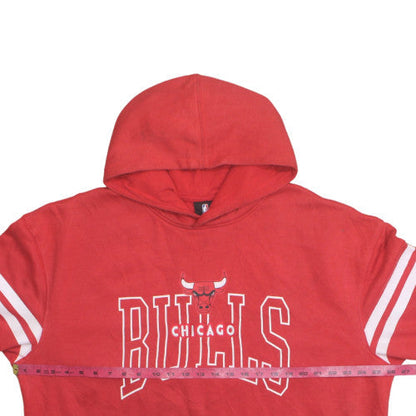 NBA Lounge Chicago Bulls Red Hoodie Men's XXL Pullover Fleece