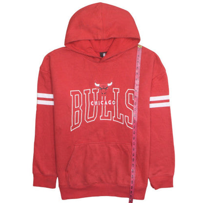 NBA Lounge Chicago Bulls Red Hoodie Men's XXL Pullover Fleece
