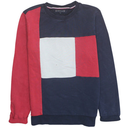 Tommy Hilfiger Men's Multicoloured Crew Neck Sweatshirt Size L