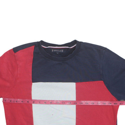 Tommy Hilfiger Men's Multicoloured Crew Neck Sweatshirt Size L