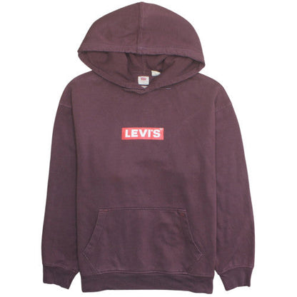 Levi's Men's Brown Relaxed Fit Pullover Hoodie Size L