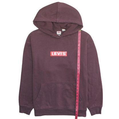 Levi's Men's Brown Relaxed Fit Pullover Hoodie Size L
