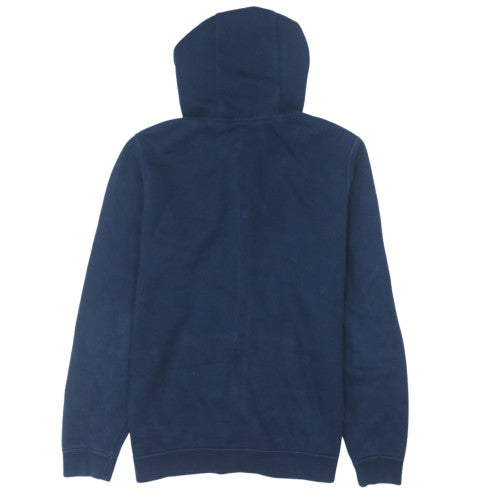 Nike Men's Blue Full Zip Fleece Hoodie Size M