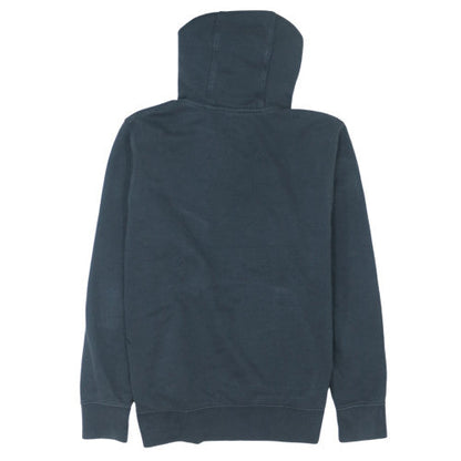 Nike Men’s Grey Pullover Hoodie L Logo Graphic Fleece Sweatshirt