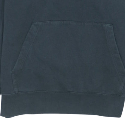Nike Men’s Grey Pullover Hoodie L Logo Graphic Fleece Sweatshirt