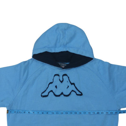 Kappa Men's Blue XL Pullover Hoodie with Logo