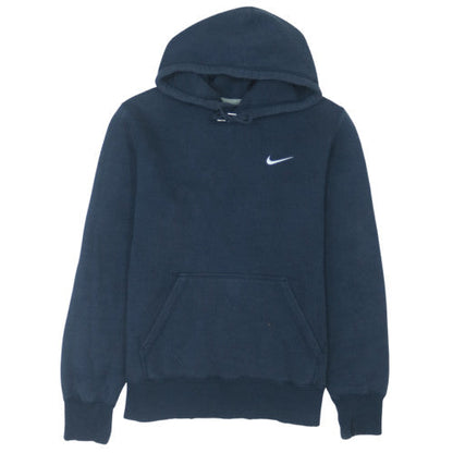 Nike Men's Blue Pullover Hoodie M Logo Fleece Sweatshirt
