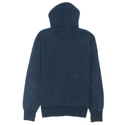 Nike Men's Blue Pullover Hoodie M Logo Fleece Sweatshirt