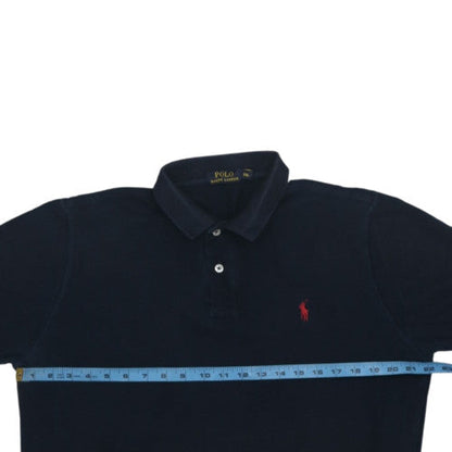 Ralph Lauren Men's Black 2XL Polo Shirt Classic Fit Cotton