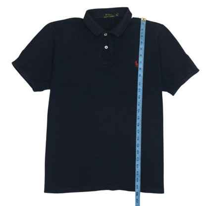 Ralph Lauren Men's Black 2XL Polo Shirt Classic Fit Cotton