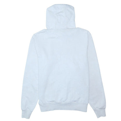 Champion Men's White Pullover Hoodie M Logo Fleece Athleticwear