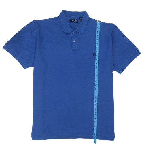 Chaps Men's Blue 2XL Classic Cotton Polo Shirt